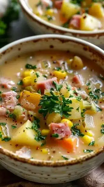 Corn and Ham Chowder