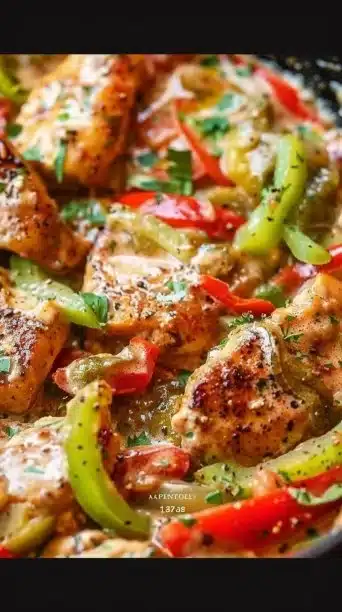 Creamy Pepperoncini Chicken Skillet: A Zesty and Comforting One-Pan Dinner That Wins Every Time