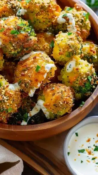 Crispy Broccoli Cheddar Poppers: A Cheesy, Crunchy Snack Everyone Loves