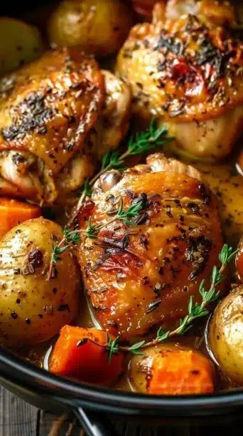 Crockpot Chicken Pot Roast