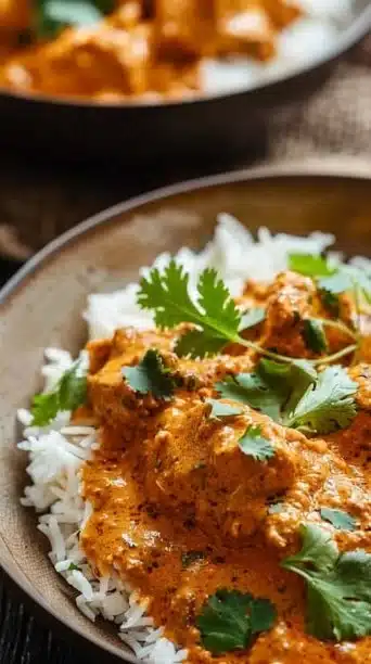 Crockpot Creamy Coconut Chicken Tikka Masala
