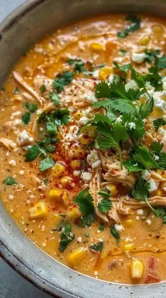 Crockpot Mexican Street Corn Soup