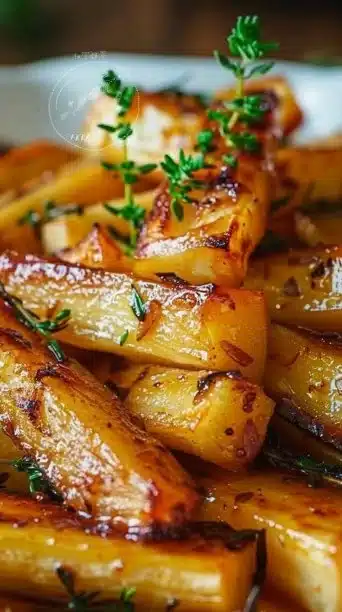Delicious Maple Roasted Parsnips With Thyme For Cozy Nights