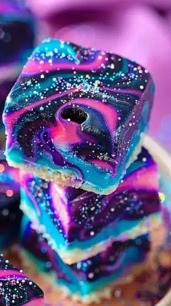 Galaxy Shortbread Bites