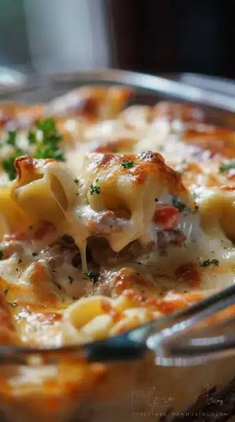 Golden Cheese Steak Tortellini Casserole: A Melty, Cheesy Dream for Dinner Lovers