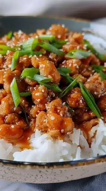 Ground Orange Chicken