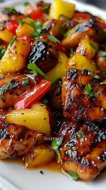 Hawaiian Chicken Sheet Pan Sweet Savory Perfect For Easy Weeknight Dinners