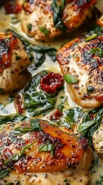 High Protein Tuscan Chicken