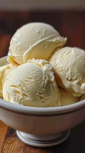 Homemade Vanilla Ice Cream
