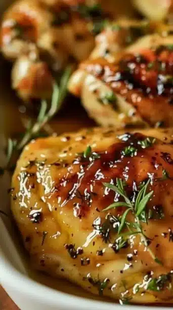 Delicious Honey Mustard Chicken recipe with vibrant flavors and easy preparation.