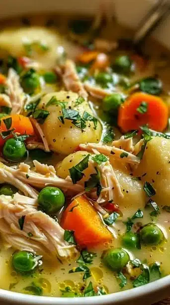 Instant Pot Chicken Gnocchi Soup