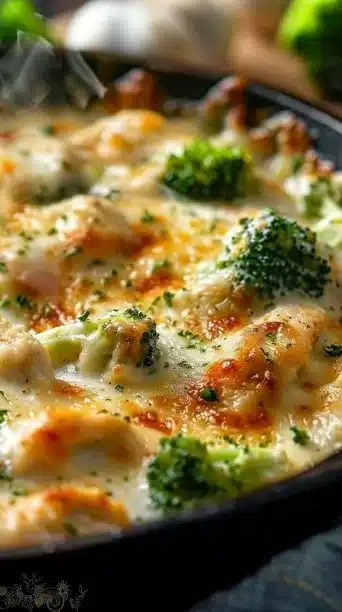 Keto Chicken Alfredo Broccoli Bake: A Low-Carb Comfort Food Classic