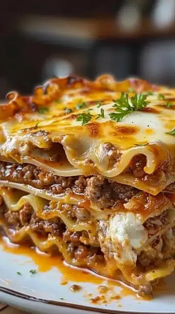 Lasagna Meets Cheeseburger: The Ultimate Comfort Food Mashup