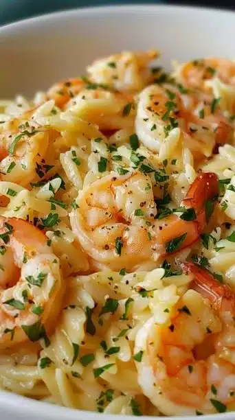 Lemon Butter Garlic Shrimp Orzo: A Creamy, Bright, Restaurant-Style Skillet You Can Make Any Night of the Week