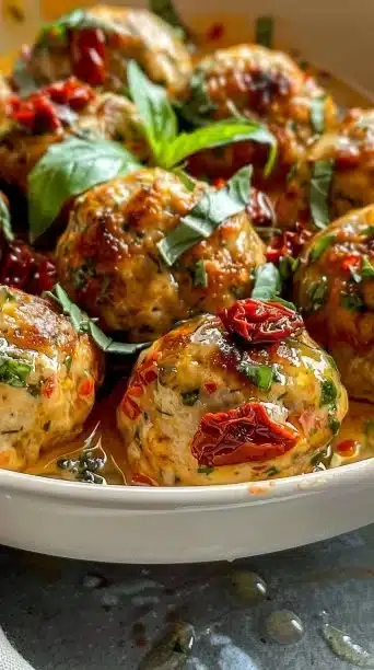 Marry Me Chicken Meatballs