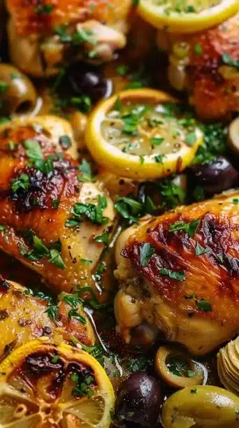 Mediterranean Lemon Chicken