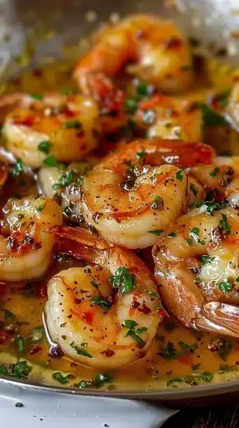 Mediterranean Shrimp Skillet with Lemon Garlic Sauce: A Bright, Savory, One-Pan Dinner That Feels Elegant and Effortless