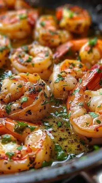 Mediterranean Shrimp Skillet with Lemon Garlic Sauce: A Bright, Savory, One-Pan Dinner That Feels Elegant and Effortless