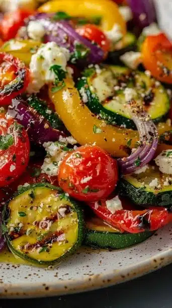 One Pan Greek Vegetables Recipe