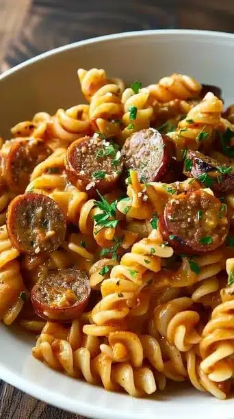 One-Pot Creamy Cajun Sausage Pasta: The Ultimate Cozy Weeknight Dinner