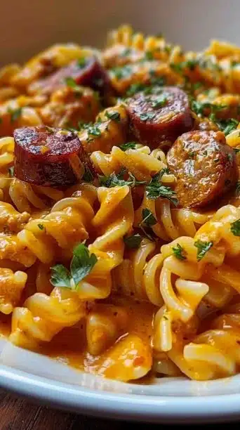 One-Pot Creamy Cajun Sausage Pasta: The Ultimate Cozy Weeknight Dinner