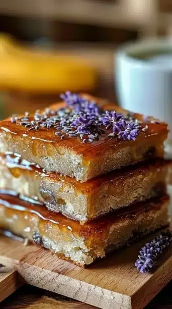 Ooey-Gooey Honey Lavender Banana Bread
