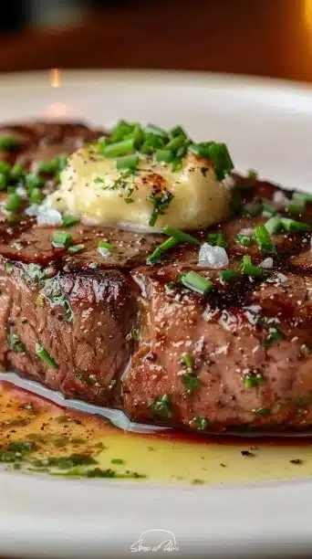 Pan Seared Steak With Garlic Butter