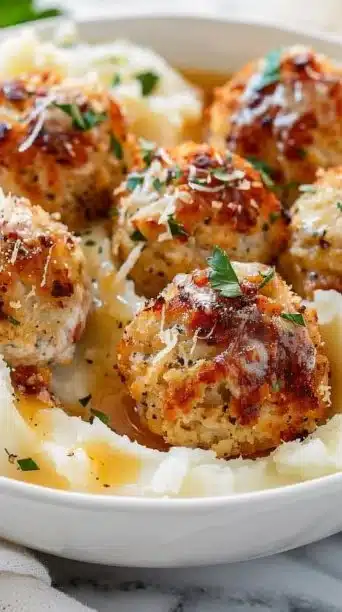Parmesan Cloud Chicken Bombs