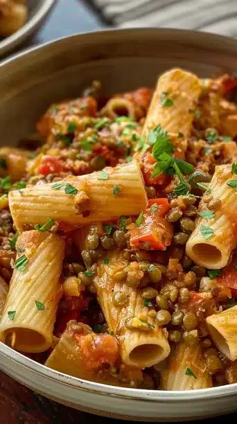 Pasta With Lentils