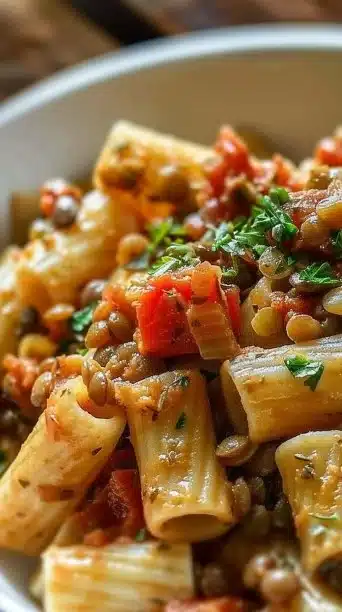 Pasta With Lentils