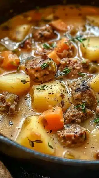 Potato And Sausage Chowder