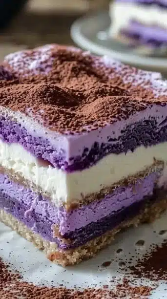 Purple Yam Tiramisu