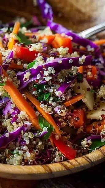 Quinoa And Red Cabbage Salad