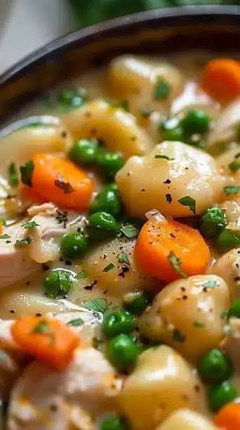 Savory One Pot Gnocchi Chicken Pot Pie: Easy Weeknight Meal