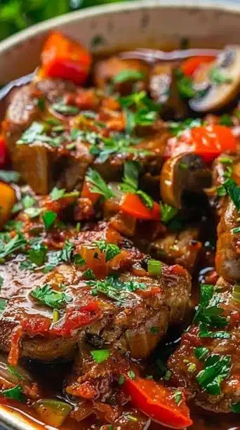 Slow Cooker Italian Pork Chops