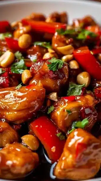 Slow Cooker Kung Pao Chicken
