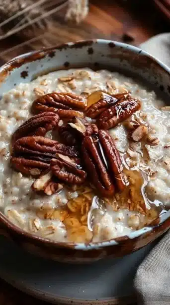 Slow Cooker Maple Brown Sugar Oatmeal