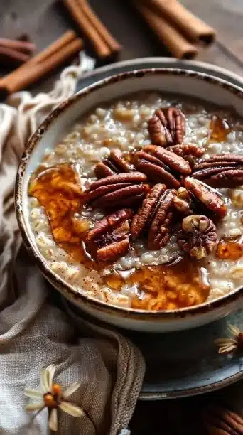 Slow Cooker Maple Brown Sugar Oatmeal