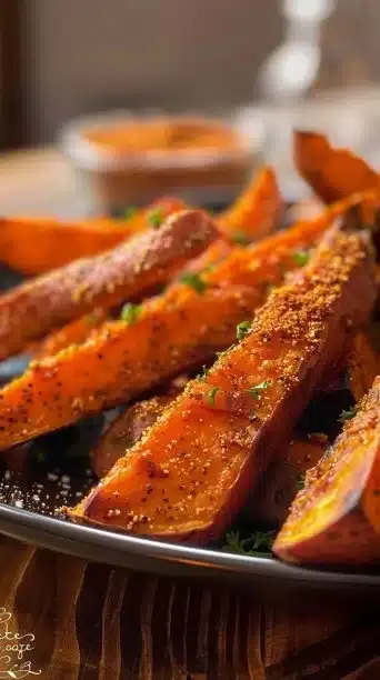 Smoky Sweet Potato Wedges – Crispy, Flavorful, and Perfectly Seasoned