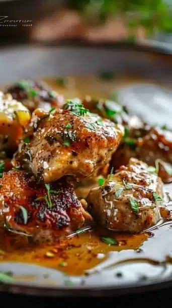 Smothered Beef Chop Scalloped Potato Casserole