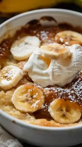 Southern Banana Cobbler