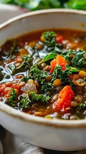 Tuscan Lentil and Kale Soup
