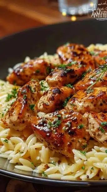 Ultimate Creamy Chicken Orzo Recipe