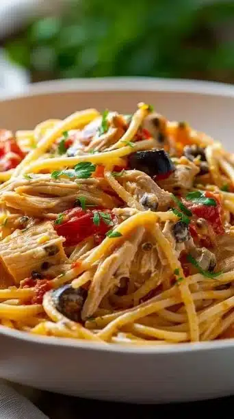 Ultimate Crockpot Chicken Spaghetti: Easy, Creamy, Flavorful Dinner!