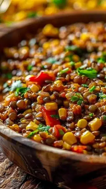 Vegetarian Mexican Lentils