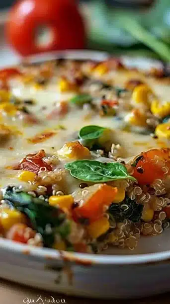 Veggie Packed Quinoa Casserole