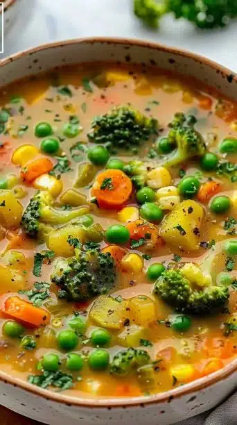 Veggie Pot Pie Soup: Comfort in a Bowl Without the Crust
