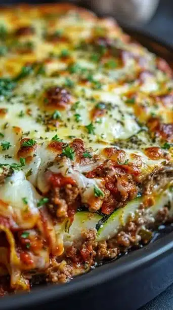 Zucchini Pizza Casserole