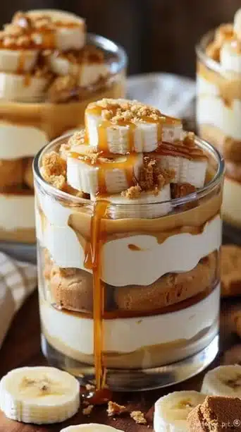 Biscoff Banana Pudding