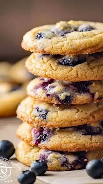 Blueberry Cream Cheese Cookies